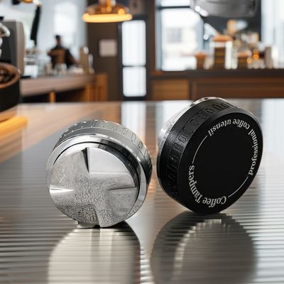 51/53/58mm Barista-Werkzeug Edelstahl Kaffeemacher mit Aluminium-Basis