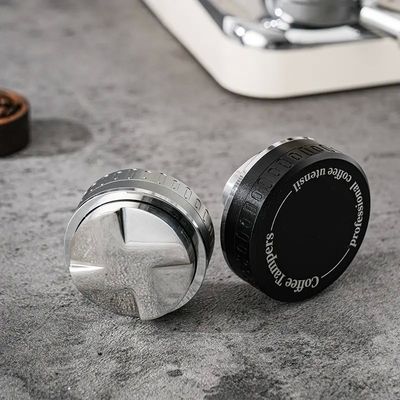 51/53/58mm Barista-Werkzeug Edelstahl Kaffeemacher mit Aluminium-Basis