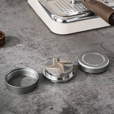 51/53/58mm Barista-Werkzeug Edelstahl Kaffeemacher mit Aluminium-Basis
