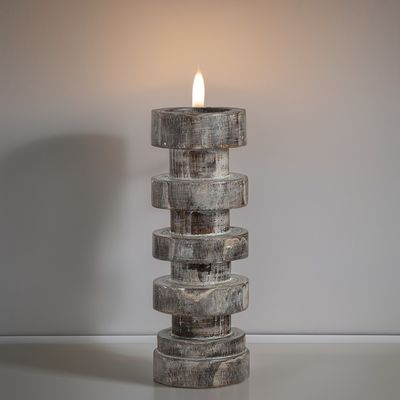 Customized Größen Marmor Kerzenhalter für moderne Silber Säule Stand Home Hochzeit Party