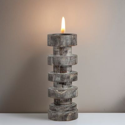 Customized Größen Marmor Kerzenhalter für moderne Silber Säule Stand Home Hochzeit Party