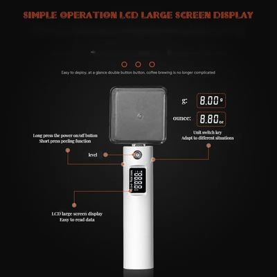 Rundes LCD-Display Wiederaufladbare Küchenspülchenwaage für intelligente Ernährung und Backfutter
