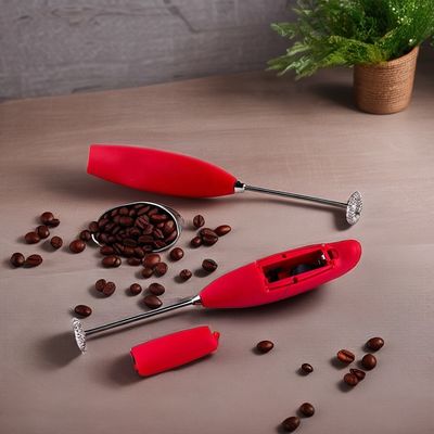 2023 Batteriebetriebene Edelstahl-Wisch Elektrische Kaffeeschaummaschine zum Milchschäumen