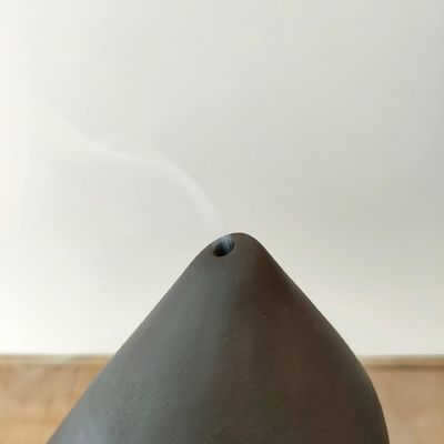 Wohndekoration Metaltyp Metall Moderne Kugelform Weihrauchhalter Beton Kiefernhähnchen Holz