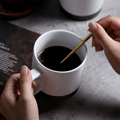 450 ml Kapazität Kaffeemaschine aus Keramik im europäischen Stil mit klassischem Design und Tasse