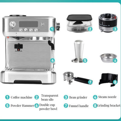 Maßgeschneiderte Farbe 20bar Druck Smart Home Bohnen-zu-Tasse Espresso-Maschine aus Italien