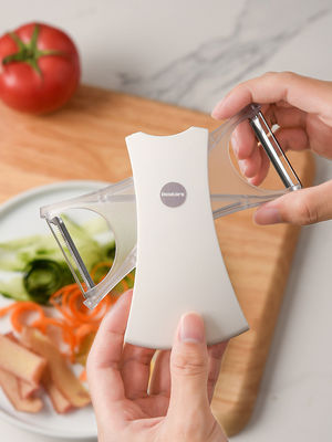 Handgemüseschneider Multifunktionaler Küchenschäler für Gemüse Obst Kartoffeln