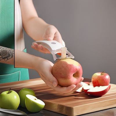 Rasierer aus Edelstahl Kartoffelschäler Mehrfunktions-Hand-Früchte- und Gemüseschneider