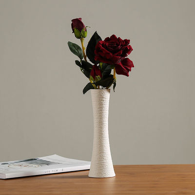 Low MOQ Klassische Kunst Designer Handgefertigte Keramik Vase für Tisch Hochzeit Tischdekoration