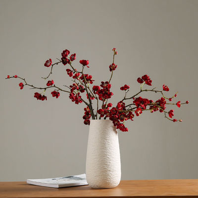 Low MOQ Klassische Kunst Designer Handgefertigte Keramik Vase für Tisch Hochzeit Tischdekoration