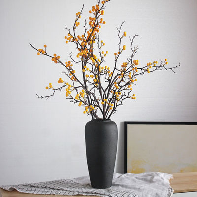 Große abstrakte Design Vase Opaque Glasur Moderne Art Deco Stil für Tisch Geschenke Geschäfte