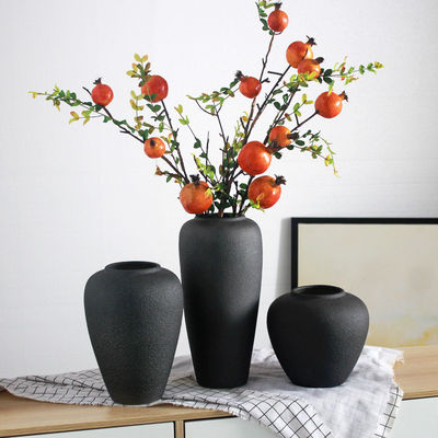 Große abstrakte Design Vase Opaque Glasur Moderne Art Deco Stil für Tisch Geschenke Geschäfte