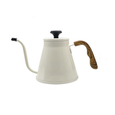 Kaffeebrau Set mit Edelstahl Gänsehalskessel im modernen Design