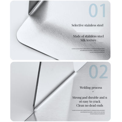 Edelstahl Quadrat BBQ Smasher Werkzeug für Grillen nicht anhaftbare Oberfläche notwendig