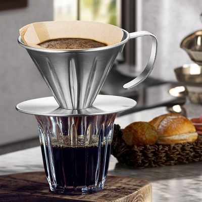 Ein unzerbrechlicher Tropftrieb aus Edelstahl für Milchtee