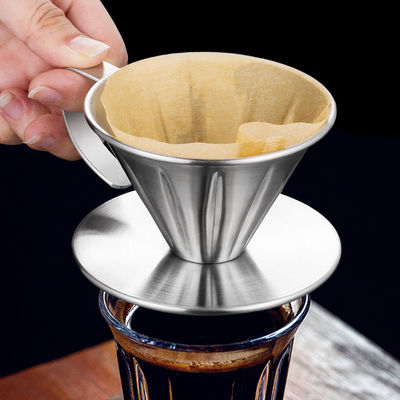 Unzerbrechliche Kaffeefilter aus Edelstahl für Zuhause und Schaummilch