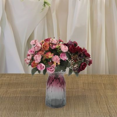 Umweltschonende Herbststräußel exquisite Diamantrosen für Hochzeiten Wohnkultur und mehr