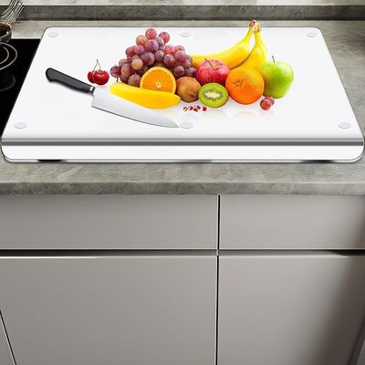 Benutzerdefinierte Farbe Benutzerdefiniertes Logo Bambus Spülmaschine Sichere flexible Schneidplatte für die Küche