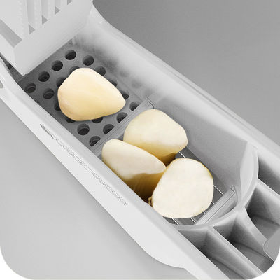 Verpackte Hand Gemüseschneider 4-in-1 Knoblauchpresse Kit mit Heavy Duty Knoblauch Brecher