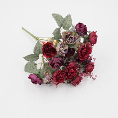 30cm Diamantrosen Herbstrose Blumenstrauß für Hochzeit Zuhause Weihnachtsschmuck und Ornamente