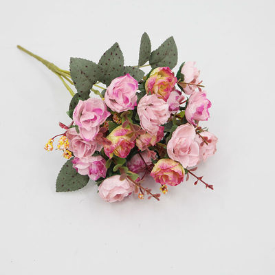 30cm Diamantrosen Herbstrose Blumenstrauß für Hochzeit Zuhause Weihnachtsschmuck und Ornamente
