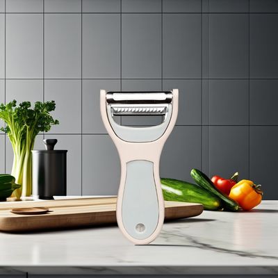 2 in 1 rutschfeste Frucht- und Gemüseschäler Schneider Messer Schneider Kartoffel Karotten Zester Grater
