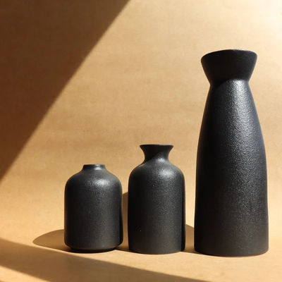 Moderne stilvolle handgefertigte Holzvase Dekor Glas Massivblumenkrug Hydroponische Behälter
