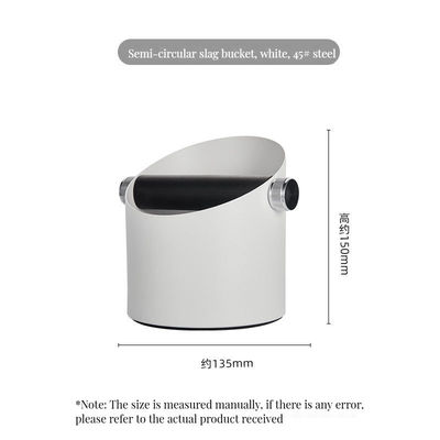 Schaummilch Funktion Moderne Klopfbox für einfache Reinigung 58mm Edelstahl Kaffee-Tee-Tool