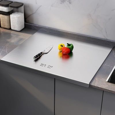 Klare, transparente, gefrorene 4 Schnittplatte mit Maßen für moderne Küchendesign