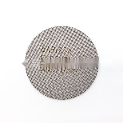 Edelstahl-Bodenlose Puck-Bildschirm 1,7 mm Kaffeefilterdichtung für Kaffeemühle