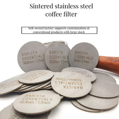 Edelstahl-Kaffee Puck Screen 58mm Espresso Filter Dichtung für Kaffee und Tee