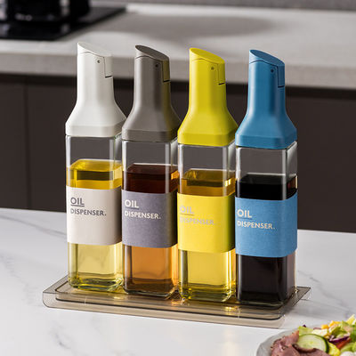 500 ml große Glasölkrug mit modernem undichtem Design und Sauce Boat Pourer