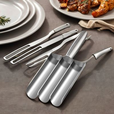 Müheloses Hauskochen mit Bambus Fleischkugel Löffel Küchengerät