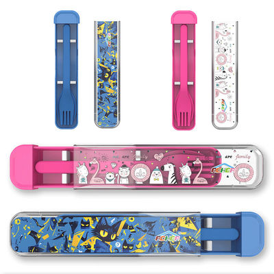 Bento-Lunchbox aus 2 Schichten aus Bambusfasern in 6 Farben mit Divider-Schnitzeln für Erwachsene