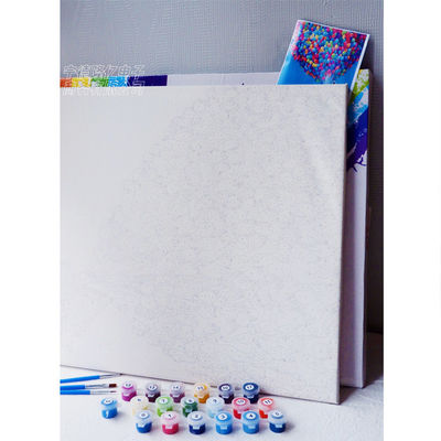 Mädchenzahlen Bilder DIY Porträt Kits Handgemalte Ölkunst Leinwand für Heimdekoration im klassischen Stil