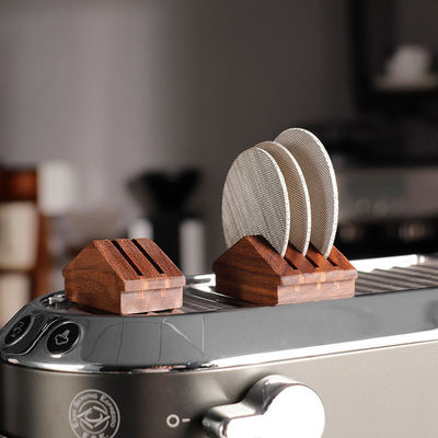 American Style 58mm Walnuss-Espresso-Teefilterhalter für Restaurant-Hauskaffee