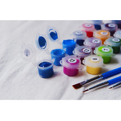 Handgemalte Leinwand Porträt-Kits für die Wohnkultur Digitaldruck Nummern Bilder Künstlerische Zeichnung Landschaftsthema