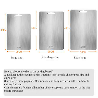 Nicht rutschfähiges Bamboo-Basis-Küchen-Schnittbrett Transparentes Acryl für Küchengeräte