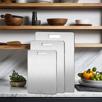 Amazon Commercial Buyer Doppelseitiges Schneidbrett für vielseitiges Schneiden und Auftauen