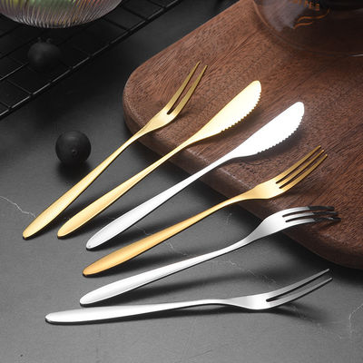 Vintage Design Edelstahl Flatware Set für Hotel Restaurant Spiegel poliertes Besteck