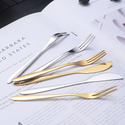 Vintage Design Edelstahl Flatware Set für Hotel Restaurant Spiegel poliertes Besteck