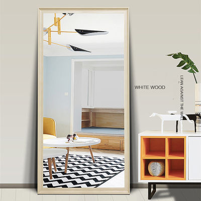 Modernes Design Glas Fußboden Spiegel für Schlafzimmer Vollkörper Wand in Kleidungsgeschäft montiert
