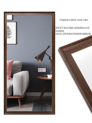 Stilvolles Glas Vollkörper Fußboden Stehspiegel für Schlafzimmer und Wohnzimmer Dekoration