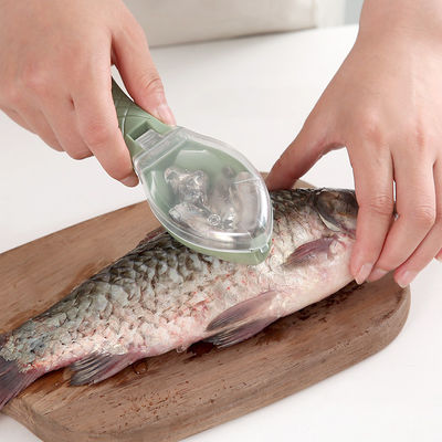 Nicht rutschfähiges Handgelenk Küchenreinigungswerkzeug Schnelle Entfernung Fischhaut Grater Reinigung