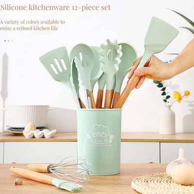 Custom Logo 3000 Stück Silikon-Küchenwerkzeuge Set nachhaltig und langlebig für Kochbedürfnisse