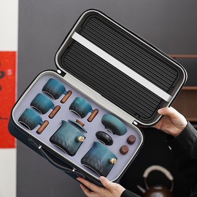 Holzgriffe Porzellan Tee Set für modernen Luxus Kung Fu Stil und Kaffeesammlung