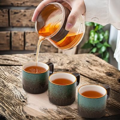 Einzigartige handgefertigte Kaffeetasse in Eiform für Camping Nordic 50 ml Kapazität