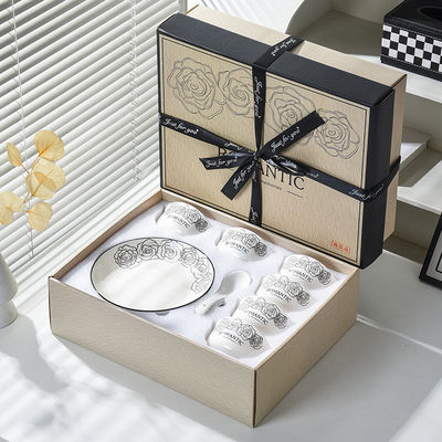 Karikatur-Dekal-Druck-Stonware-Dinnerware-Sets für das Hotel-Restaurant