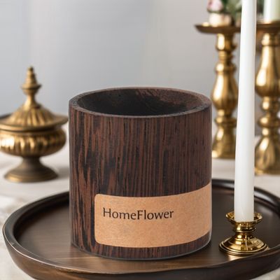 Moderne Kunst Antike Stil Ende Agarholz Reed Diffusoren und Walnussholz Kerzen Ornamente