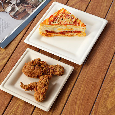 Verbessern Sie Ihre Tischgestaltung mit umweltfreundlichen, schicken Wegwerf-Dessertplatten aus Bagasse